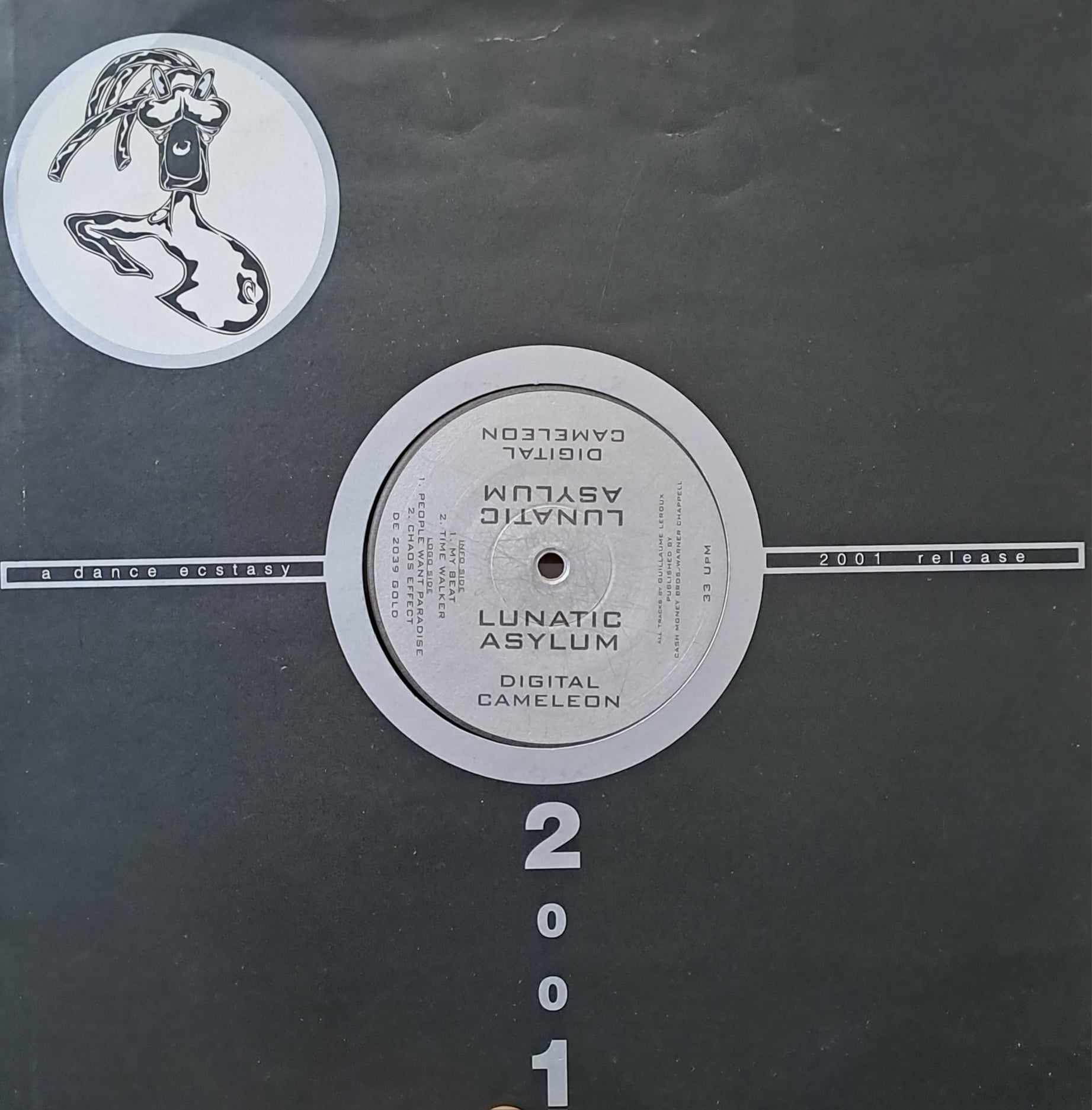 Dance Ecstasy 2039 gold - vinyle Hard Trance